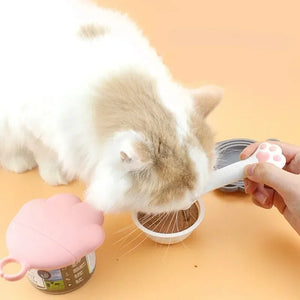 Long Handle Pet Food Spoon