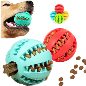Rubber Dog Interactive Chew Ball
