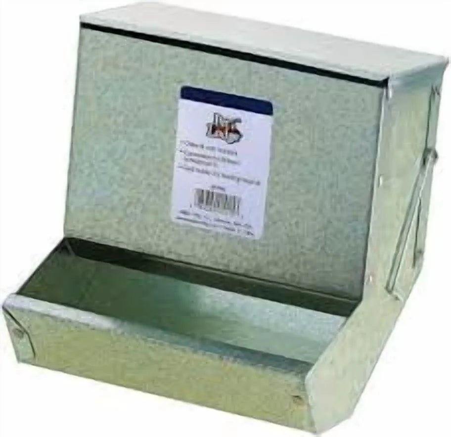miller manufacturing 7" galvanized rabbit feeder