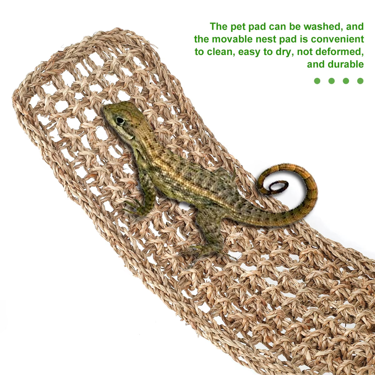 reptile hammock terrarium decoration for lizard lounger small hermit crabs geckos bed birds reptile mats pets supplies